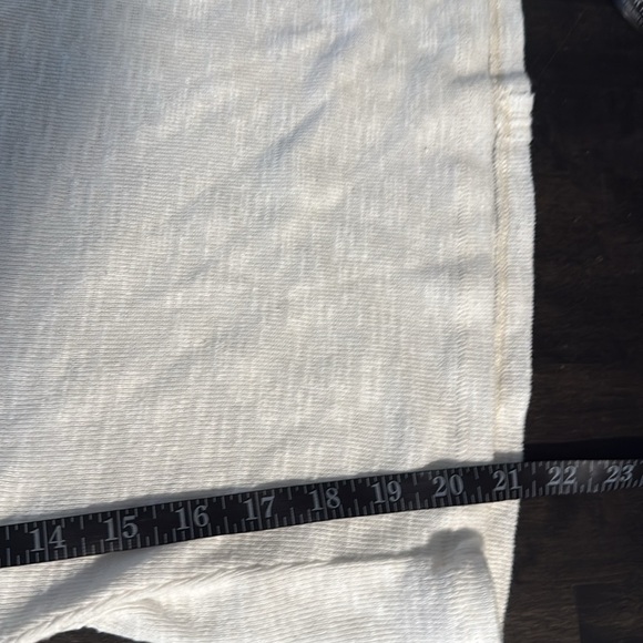 We the Free White Ribbed Slub Cotton Off the Shoulder Long Sleeve Top Size Large - Picture 6 of 6